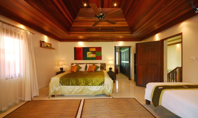 Baan Oasis, Samui Beach Village bedroom