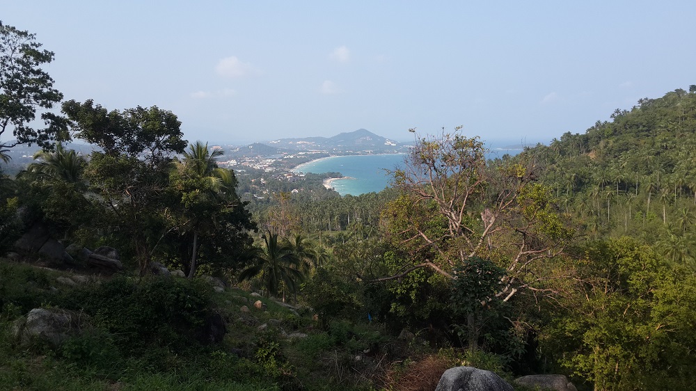 14 Rai sea view land in Chaweng Noi