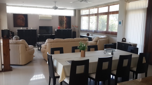 Bophut Hills Villa - Living and Dining Room