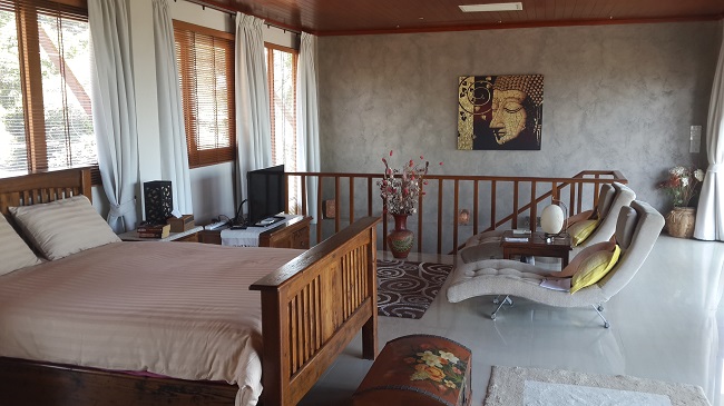 Bophut Hills Villa Master Bedroom