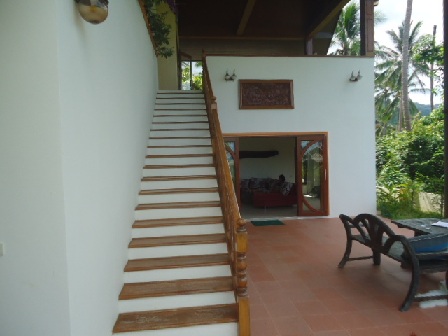 Lamai house stairs