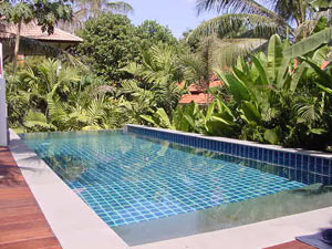Bang Po house pool