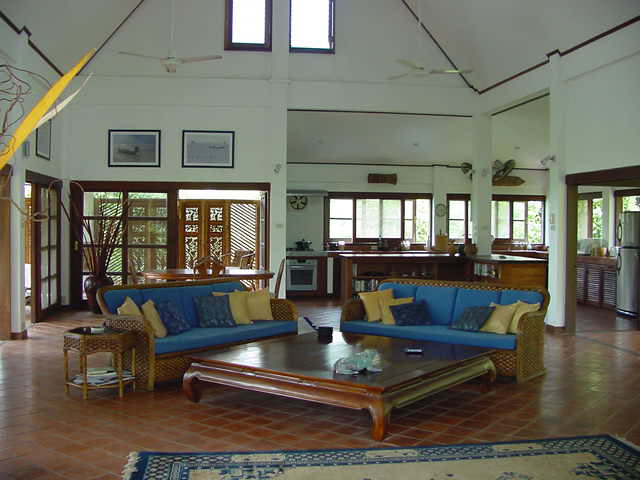 Taling Ngam house living room